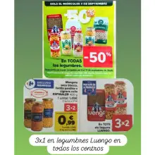 3x1 en legumbres Luengo (Carrefour, 3/9)
