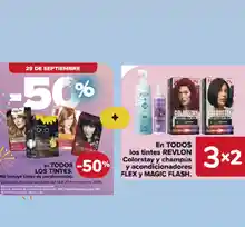 3x1 en tintes Revlon (Carrefour 29/9)