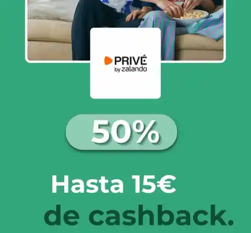 50% de cashback en Zalando Privé con TopCashback (Te devuelven la mitad de lo que compres)