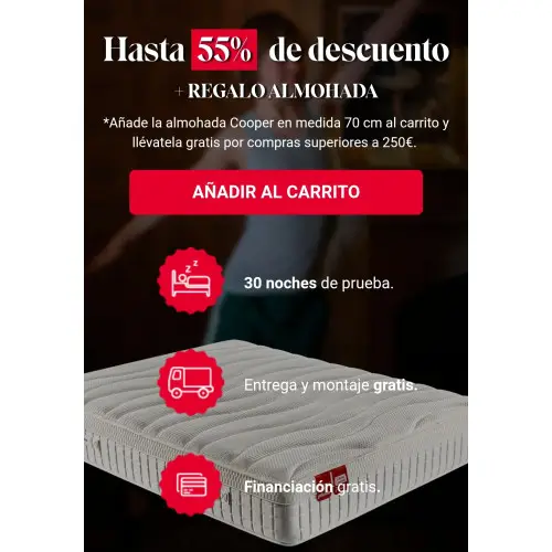 55% de descuento en productos Pikolin + regalo