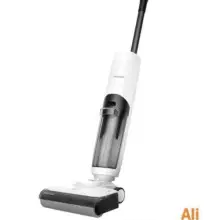 Proscenic-aspiradora en seco y húmedo F10 inalámbrica, autolimpieza, secado automático...