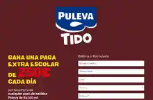 67 pagas extras de 250€ te esperan comprando Puleva Tido (sorteos por compra)