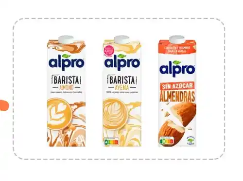 6€ DE DESCUENTO En compras superiores a 18€ en selección de bebidas vegetales Introduce este cupón al finalizar tu pedido  ALPRODTO