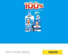 70.000 reembolsos de Don Limpio Spray con La Cuponera