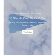 8 días de oro en El Corte Inglés