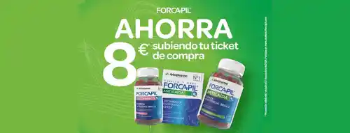 8€ comprando Arkopharma Forcapil (Reembolso Parcial)