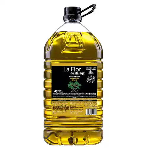 5L ACEITE DE OLIVA SUAVE LA FLOR DE MALAGA