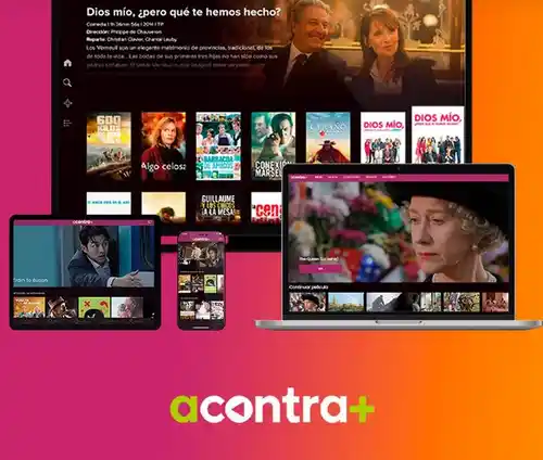 Acontra+ regala 1 mes de peliculas gratis (codigo descuento)