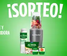 Gana una Batidora Nutribullet y un Lote de Activia con el Reto Activia (Sorteo)