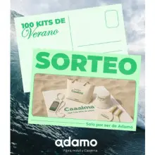 (Sorteo) 100 Kit's veraniegos Caaalma para clientes de Adamo