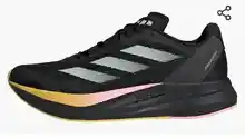 adidas Duramo Speed Running Shoes, Zapatillas Mujer, Core Black/Zero Metalic/Spark, 40 EU