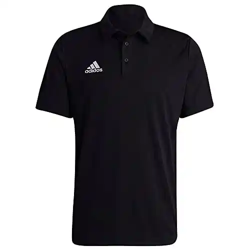 Adidas Entrada 22 Polo Shirt Camiseta, Black