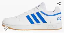 adidas Hoops 3.0 Low Classic Vintage Shoes, Zapatillas para Hombre, Cloud White/Royal Blue/Gum, 44 2/3 EU