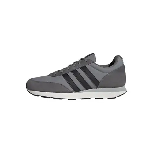 adidas Run 60s 3.0, Zapatos Hombre, Grey Three/Core Black/Grey Four, 35 EU