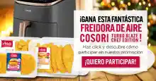 Aldelís sortea una Airfryer y productos de la marca (sorteo por compra)