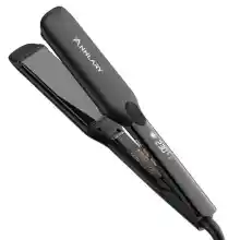 Annlary Alisador de Pelo 4.4 cm, Plancha Alisadora y Rizadora 2 en 1 – Placas de Cerámica con Iones de Titanio, Voltaje Dual (110-240V) para Cabello Suave y Sin Encrespamiento