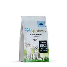 Applaws Alimento Seco para Gatitos, Completo y sin Cereales de Pollo - 400g