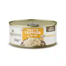 Applaws Comida Húmeda para Perros 100% Natural, Pechuga de Pollo en Caldo para Perros Adultos, Paquete de 12 Latas de 156g