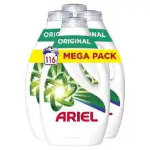 Ariel Detergente Lavadora Liquido 116 Lavados (4x29)