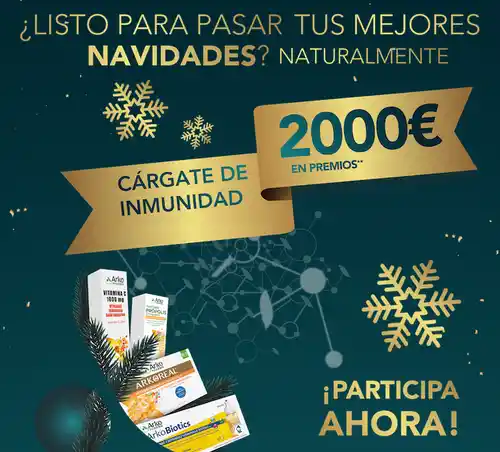 Arkopharma sortea 2000€ en premios (Sorteo por compra)