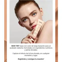 Armani Muestra gratis de Skin Tint base larga duración