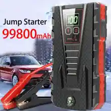Arrancador de emergencia para coche 99800mAh y 5000A
