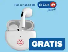 Auriculares gratis por compras en Carrefour