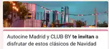 Autocine Madrid y CLUB BY te invitan a disfrutar de estos clásicos de Navidad (Gratis - Madrid - 12 y 18 diciembre)