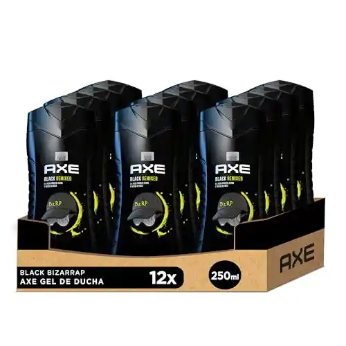 Axe Gel Ducha Black BZRP 250mlx12