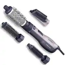 BaByliss Cepillo de aire caliente multiestilo AS121E, iónico de 1200 vatios, 4 accesorios, 1 pieza (paquete de 1), cerámica