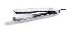 BaByliss Plancha Steam Lustre ST595E - Plancha de pelo profesional, Plancha de Vapor, Iónica, 5 ajustes de 170°C a 210°C, Placas cerámicas anchas 36mm