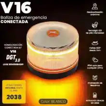 Baliza V16 Luz de Emergencia Homologada DGT con SIM y datos hasta 2038