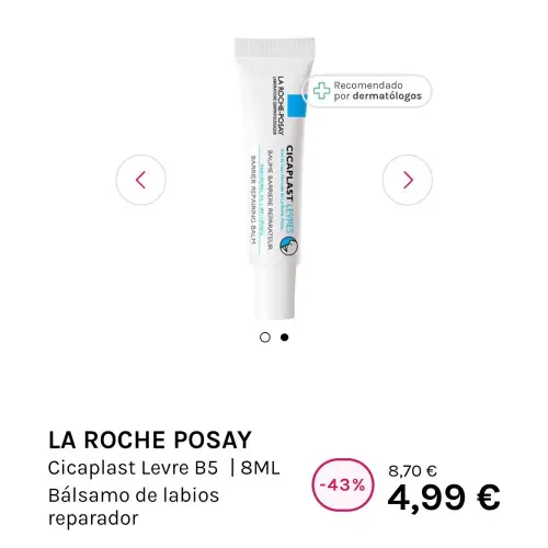 Bálsamo labial La Roche Posay