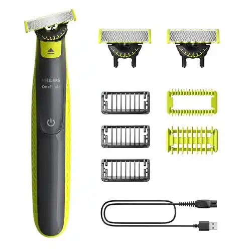 Barbero Philips OneBlade 360, afeitadora y recortadora eléctrica