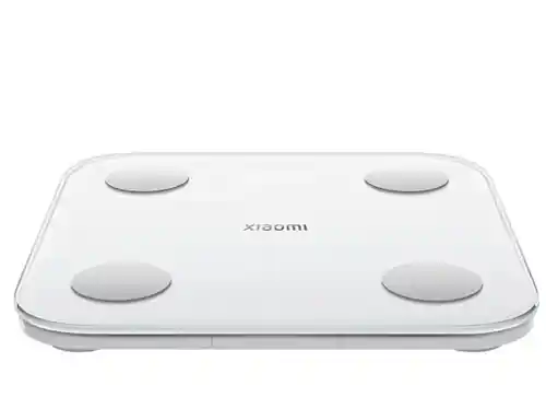 Báscula inteligente - Xiaomi Body Composition Scale S400, IMC, Alta precisión, Control por App, Bluetooth, Blanco