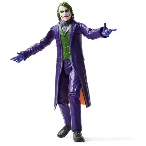 Batman, The Dark Knight The Joker, Figura de acción de 30 cm, Juguetes coleccionables de edición Especial del 85.º Aniversario para niños y niñas a Partir de 3 años