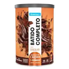 Bicentury Batido Completo Sustitutivo de Comida Sabor Chocolate, Rico en Proteínas, Bajo en Grasas saturadas, Un batido equivale a una comida completa, 436 g, 16 raciones