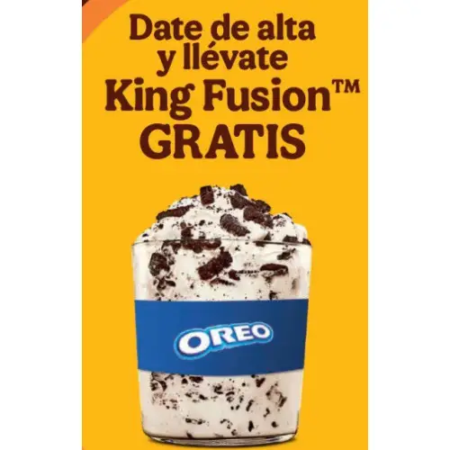BK Fusión GRATIS con la APP: MyBurguerKing (Nuevas altas)