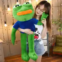 ¡Black Friday!  Peluche Rana Triste Pepe de 50cm