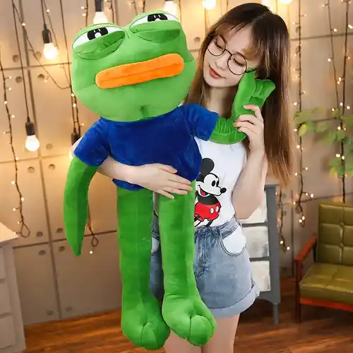 ¡Black Friday!  Peluche Rana Triste Pepe de 50cm