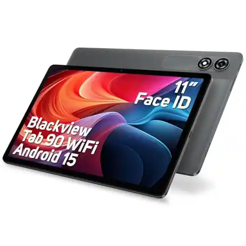 Blackview Android 15 Tablet 11 Pulgadas, 12GB RAM 128GB ROM/2TB
