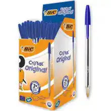 Bolígrafos BIC Cristal Original Caja de 50 unidades