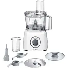 Bosch - Procesador de alimentos, MultiTalent 3, 800 W, Blanco, MCM3100W