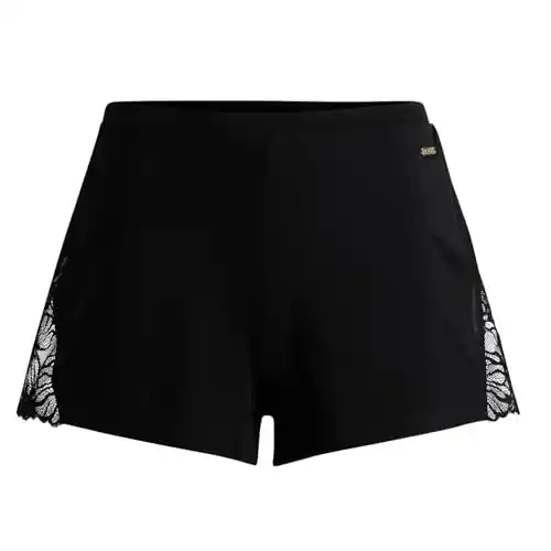 BOSS Bianca_Shorts, Pijama Corto De Las Mujeres, Black1,