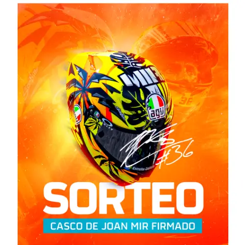 Box Repsol sortea el casco de JOAN MIR (Sorteos)