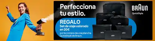 Braun sortea un set de viaje(Sorteo por compra)