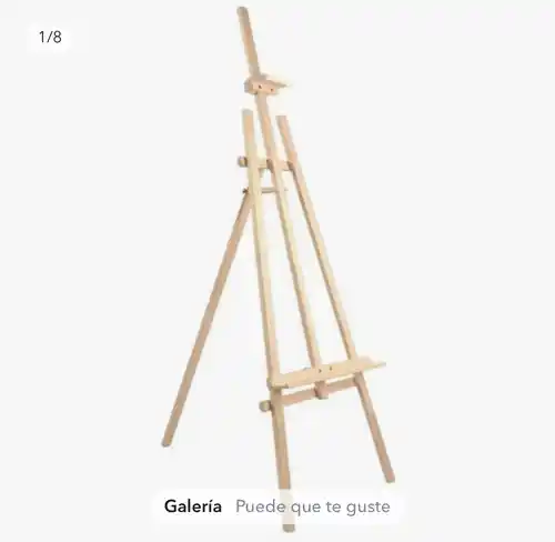 Caballete de Madera para Pintar,