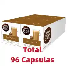 Café con leche NESCAFÉ DOLCE GUSTO, pack 3x16 cápsulas (48 cápsulas)