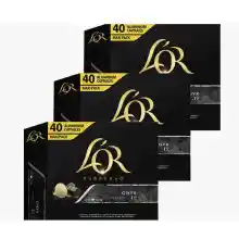 Café L'OR Onyx Compatible Nespresso - Pack 120 cápsulas