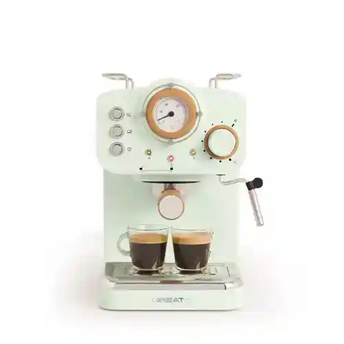 Cafetera espresso retro Create Thera de 15 bares